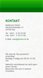 Mobile Screenshot of kieldruck.de